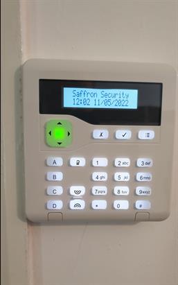 Saffron Security control pad